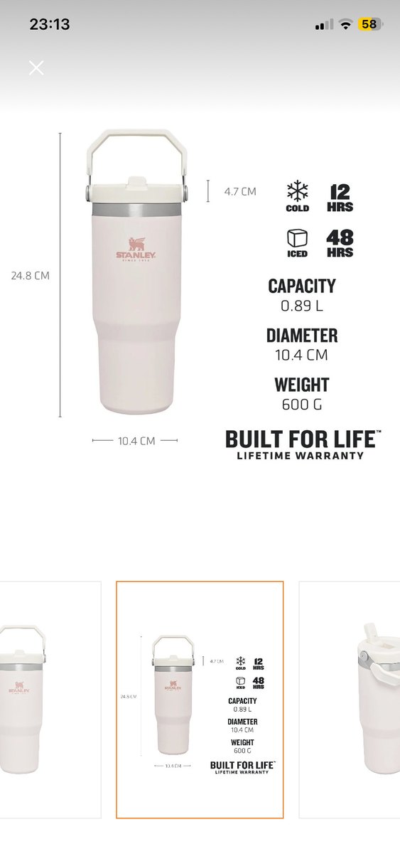 Stanley Pembe Termos - Görsel 3