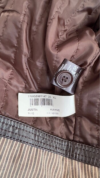 Derimod deri ceket - Görsel 4