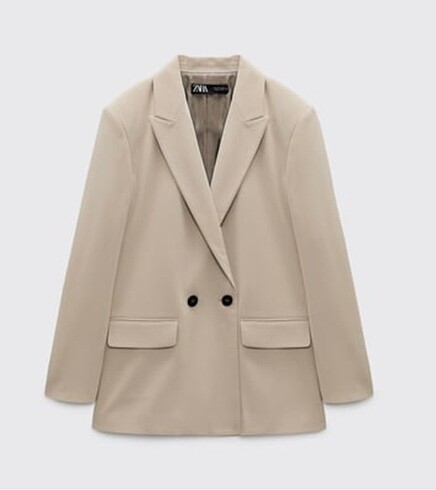 zara bej blazer