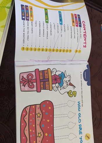 Okul Öncesi Eğitim Seti, Gel Bize Katıl ve İngilizce Seti - Görsel 4