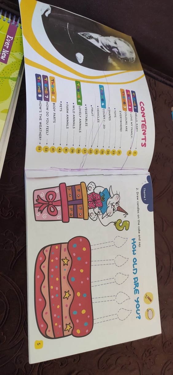 Okul Öncesi Eğitim Seti, Gel Bize Katıl ve İngilizce Seti - Görsel 4