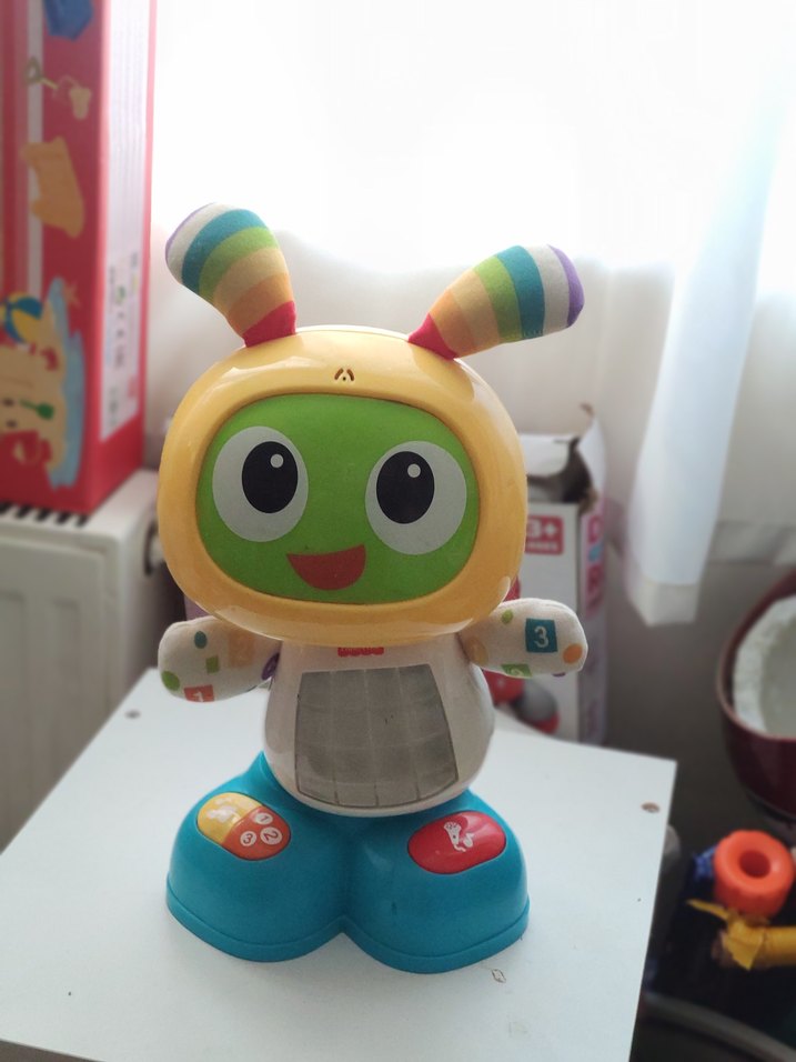 Fisher Price Renkli Eğitici Oyuncak Robot Beatbo - Görsel 4