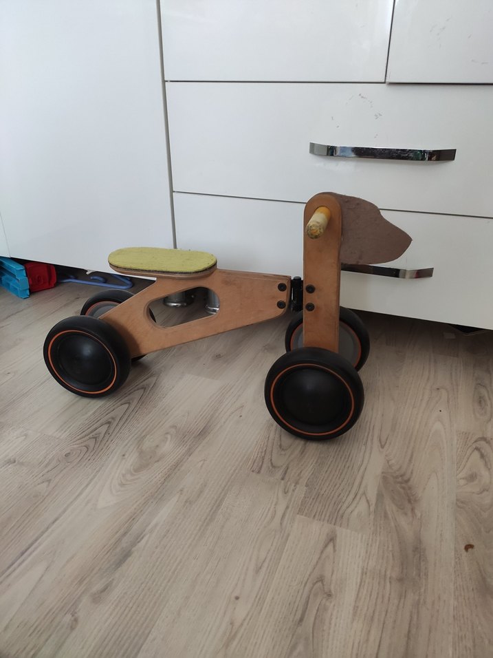 Koziwood Ahşap Pedalsız Denge Bisikleti - Görsel 3