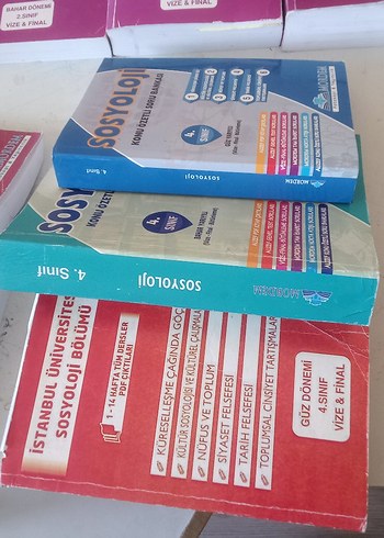 İstanbul Üniversitesi Sosyoloji Bölümü Kitapları - Görsel 3