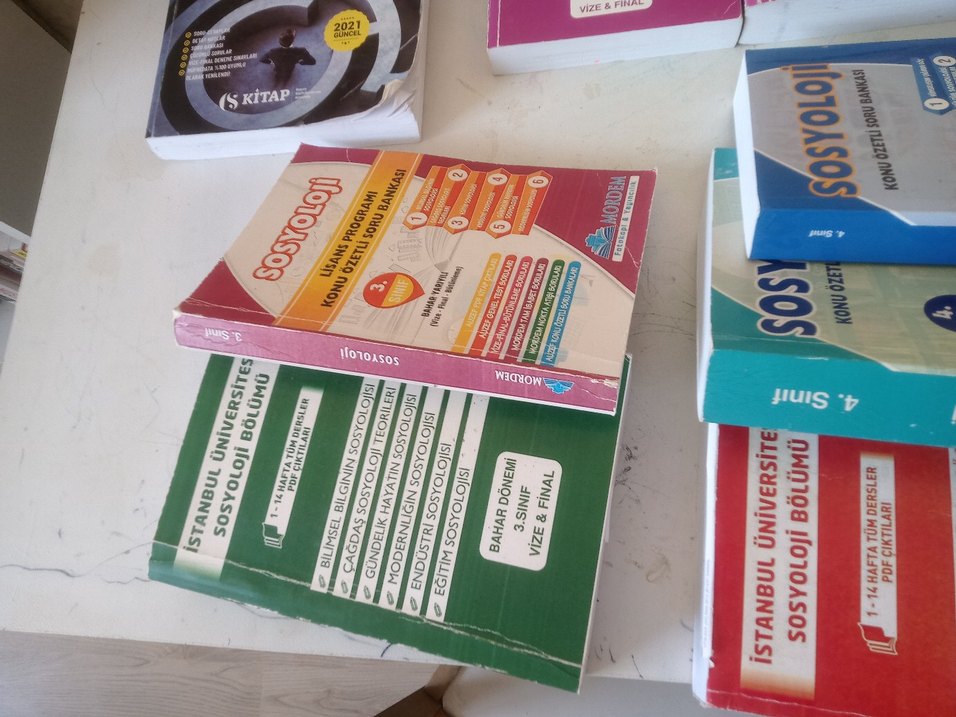 İstanbul Üniversitesi Sosyoloji Bölümü Kitapları - Görsel 2