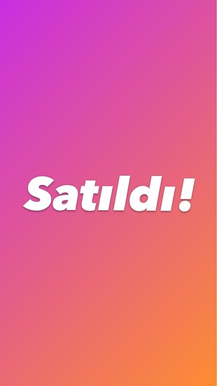 Sarıldı!