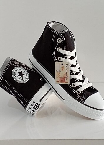 Siyah Converse all star A kalite