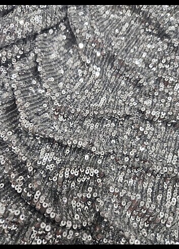 Zara payetli elbise - Görsel 5