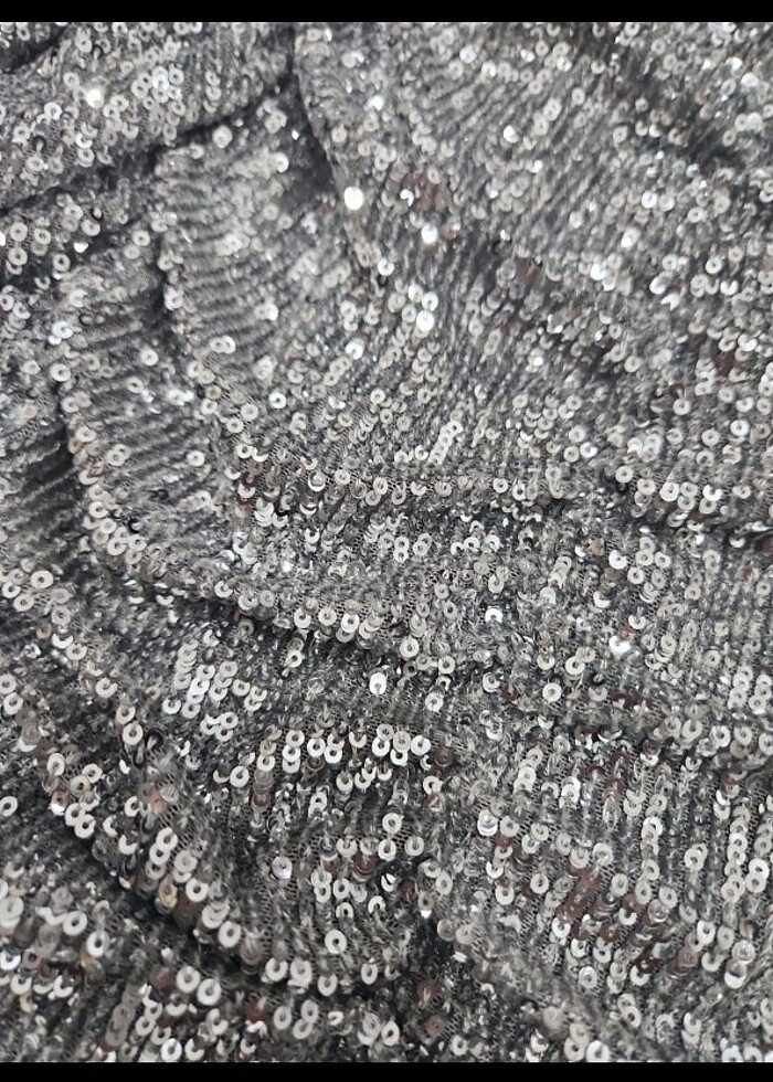 Zara payetli elbise - Görsel 5