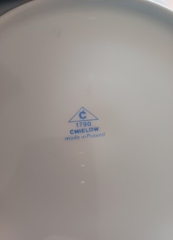 Ithal cimelow marka Porselen tabak, - Görsel 8