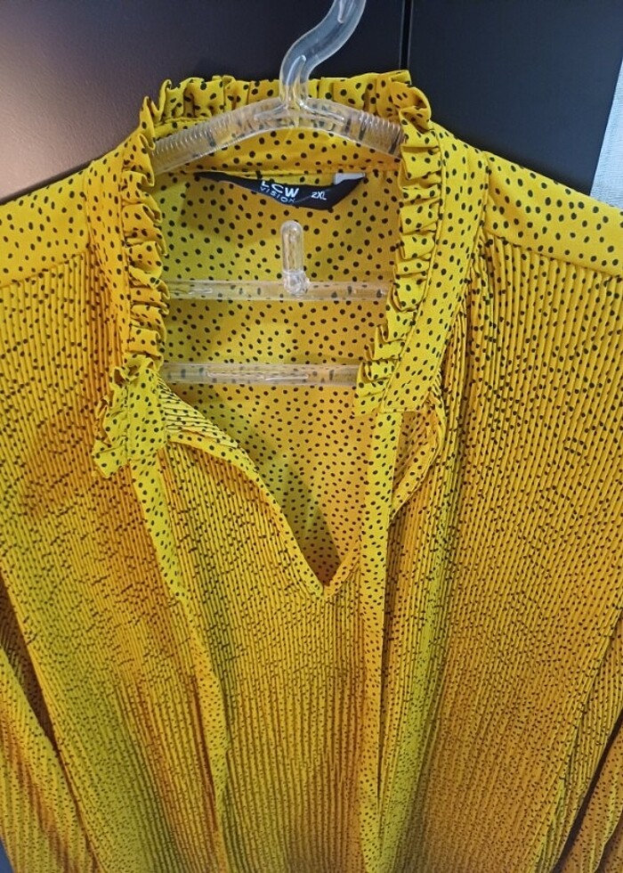 Şifon gömlek - Görsel 3