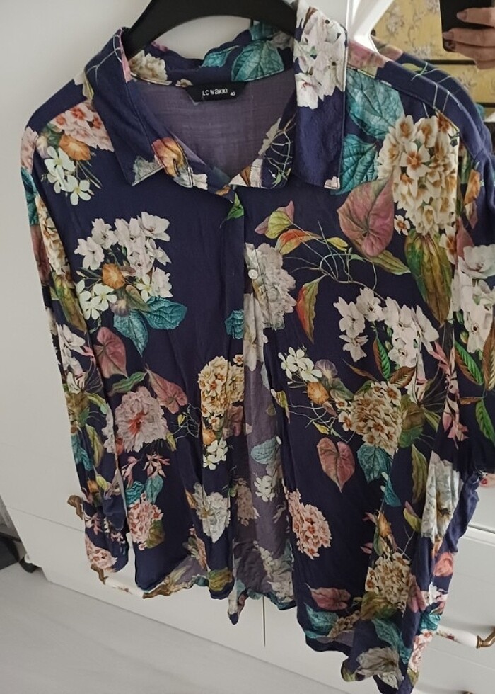 Viskon gömlek - Görsel 4