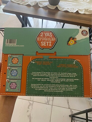 Diğer 2 yaş etkinlik seti