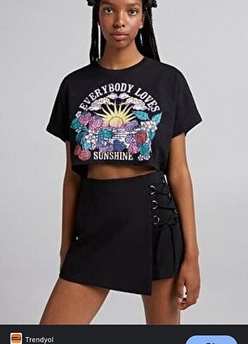 Bershka şort etek