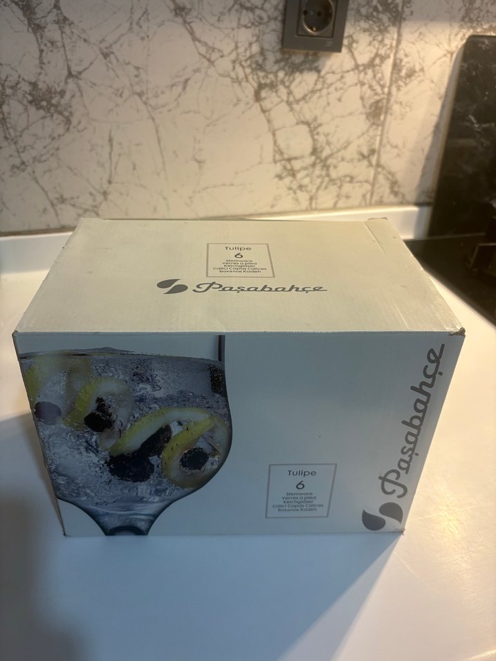 Şeffaf Ayaklı Bardak Seti - Görsel 3