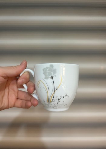 Nuans Porselen 6 Kişilik Beyaz Fincan Takımı - Görsel 3