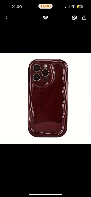 BORDO KILIF IPHONE