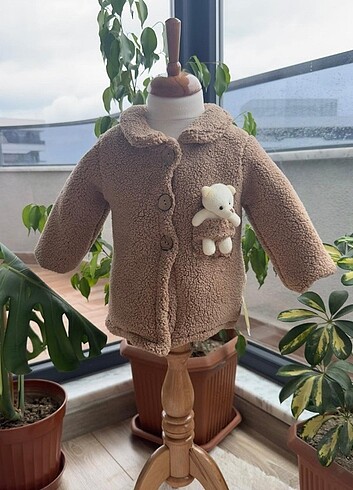 nibby peluş mont