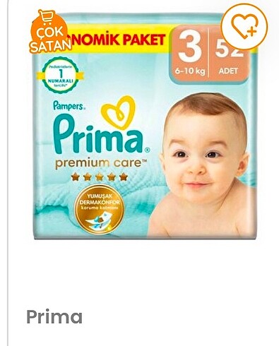Prima Premium Care 3 numara 2'li