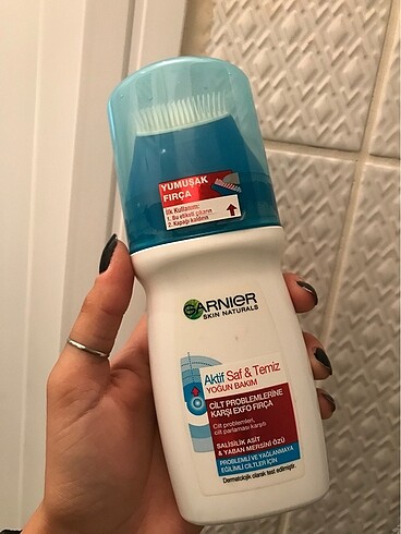 Fırçalı Garnier Yüz yıkama jeli