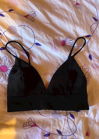 Siyah büstiyer/bralet