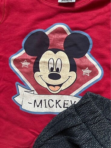 2 Yaş Beden Mickey mouse eşofman takım