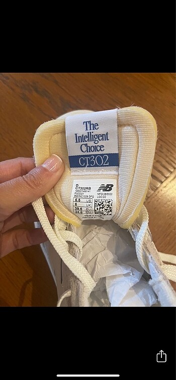 39,5 Beden ten rengi Renk NEW BALANCE CT 302