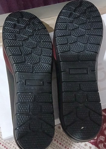 40 Beden Bordo Yılan Desenli Tokalı Kadın Topuklu Babet
