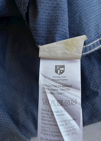 Mavi erkek gömlek - Görsel 8