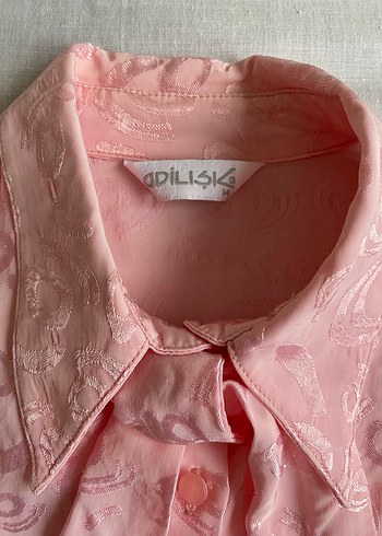 Y2K adil ışık pembe bluz - Görsel 8