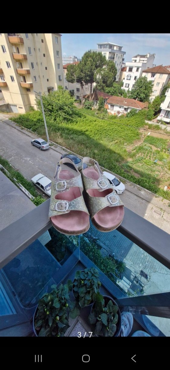 Kız Çocuk Beyaz Bağcıksız Spor Ayakkabı - Görsel 3