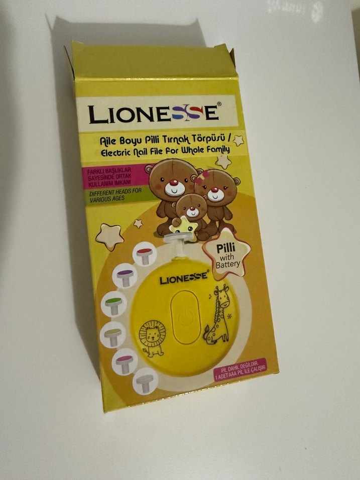 Pilli Çocuk Tırnak Törpüsü LIONESSE - Görsel 2