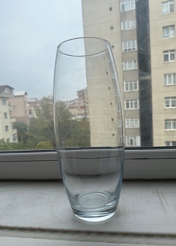 Şeffaf Cam Vazo Paşabahçe