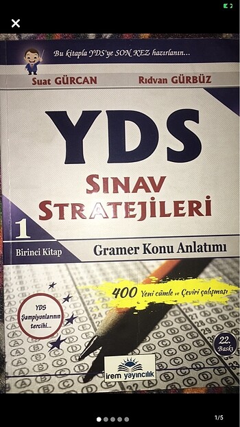 YDS SINAV STRATEJİLERİ irem yayıncılık 2 cilt