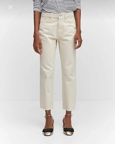 Mango straight jean