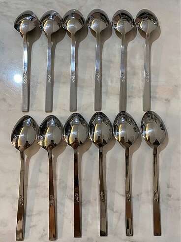12 Kişilik Çatal Kaşık Takımı