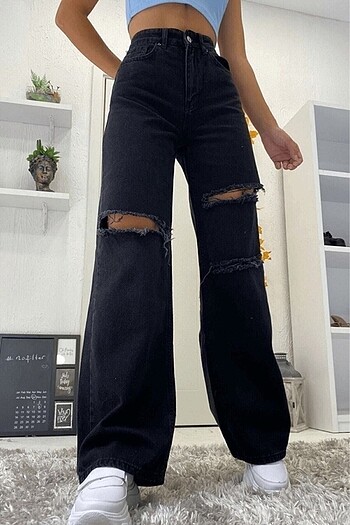Ramrod ekstra yüksek bel jeans