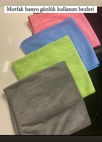 Mikrofiber bez yumuşacık çamaşır suyuna dayanıklı bezimiz