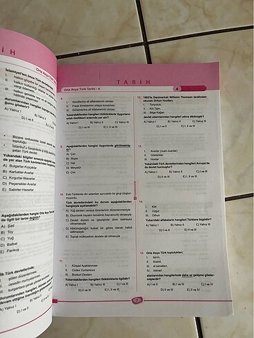  Beden Pegem Ezberbozan Tarih soru bankası