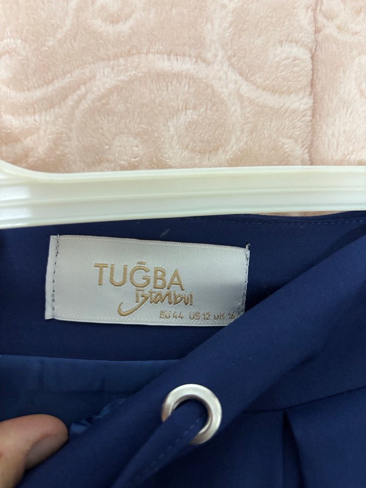 Kadın Lacivert Pilili Uzun Etek - Görsel 4