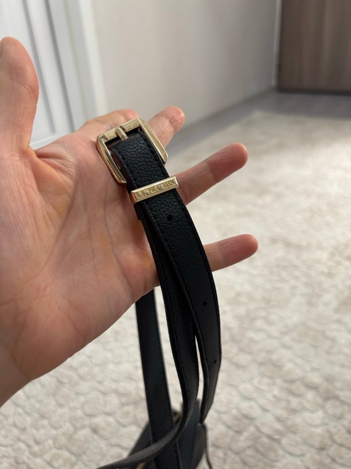 U.S. Polo Assn. Beyaz Deri Kadın Çapraz Çanta - Görsel 5