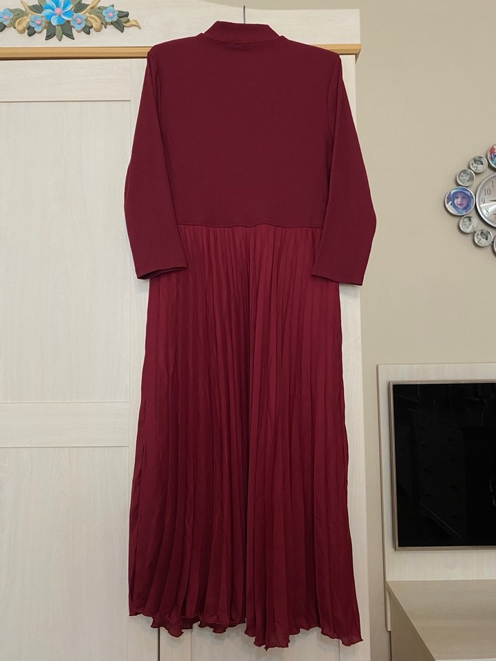 Elbise / pileli elbise - Görsel 3