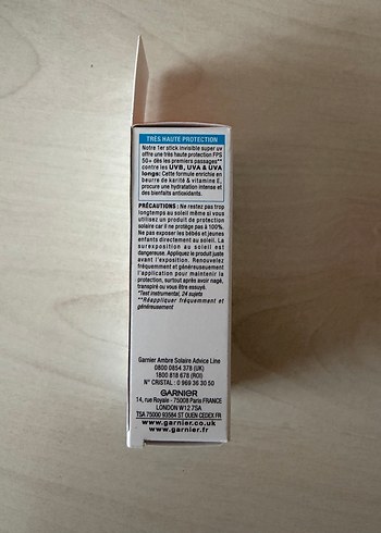 Garnier Ambre Solaire SPF50+ Stick Güneş Koruyucu - Görsel 5