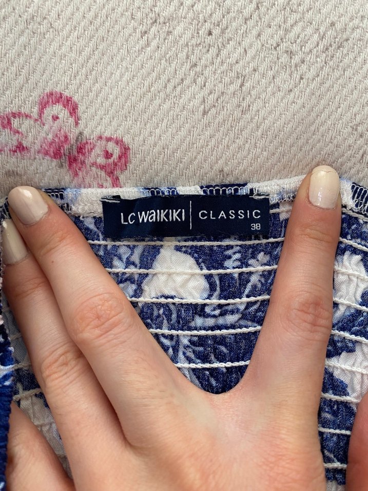 Çiçekli Elbise - Görsel 5