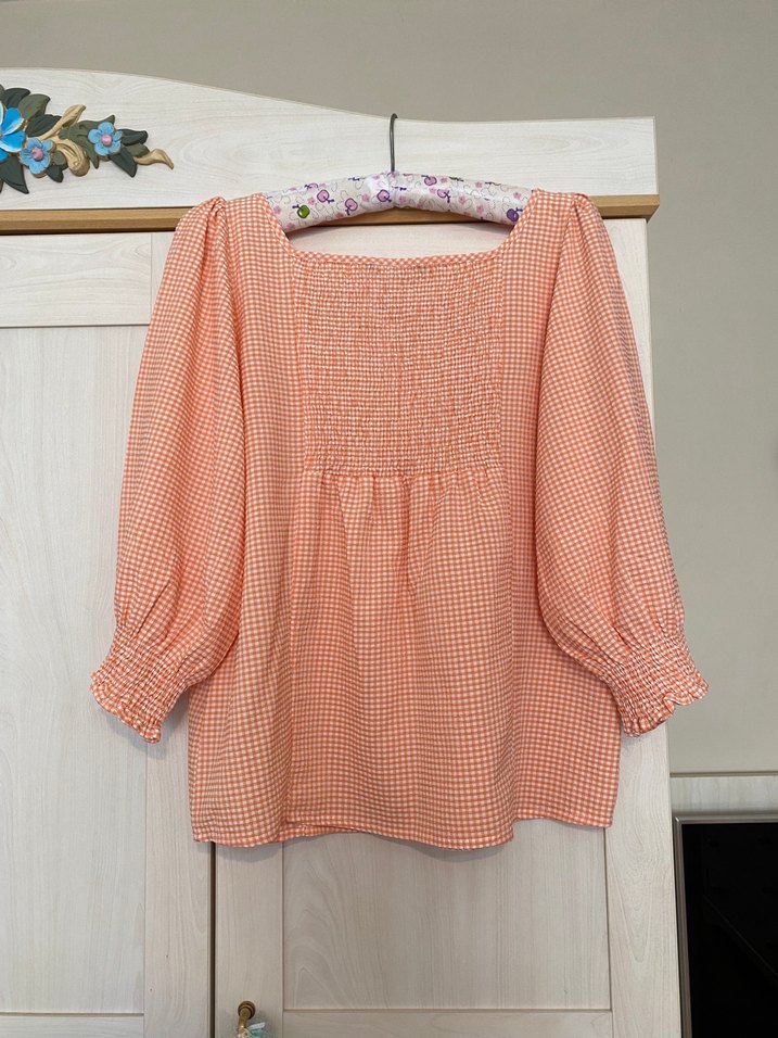 Pötikareli bluz - Görsel 2