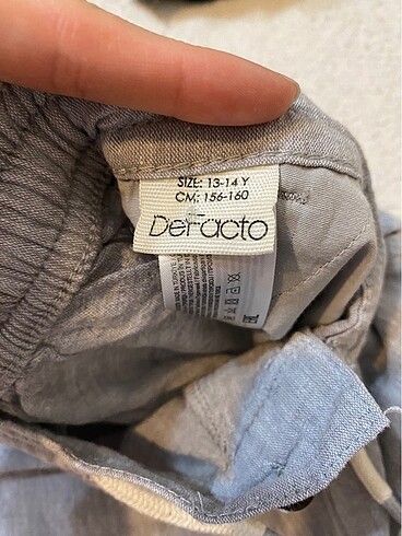 13-14 Yaş Beden Pantolon / keten pantolon