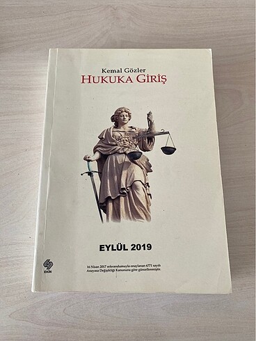 Kemal Gözler Hukuka Giriş