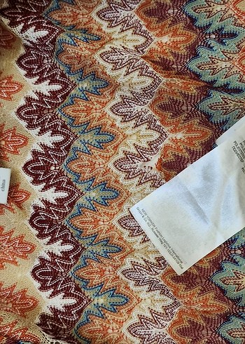 Bohem Çok Renkli Uzun Örgü paleo - Görsel 3