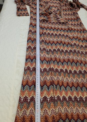 Bohem Çok Renkli Uzun Örgü paleo - Görsel 4