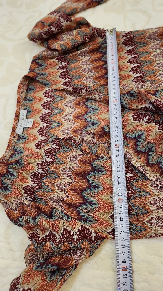 Bohem Çok Renkli Uzun Örgü paleo - Görsel 5